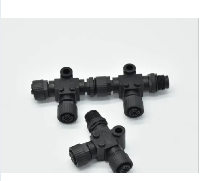 Nmea2000 Cable M12 Connector 5 Pin Plastic Screw Female to Male Molded with 2m PVC Cable